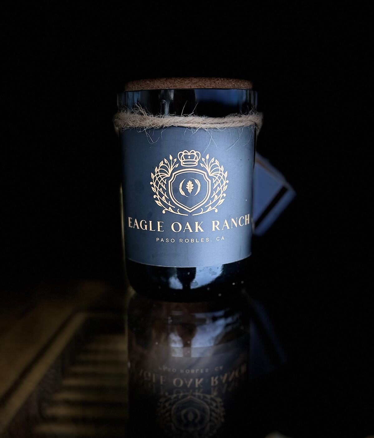 GlassedOver Candle - Eagle Oak Ranch